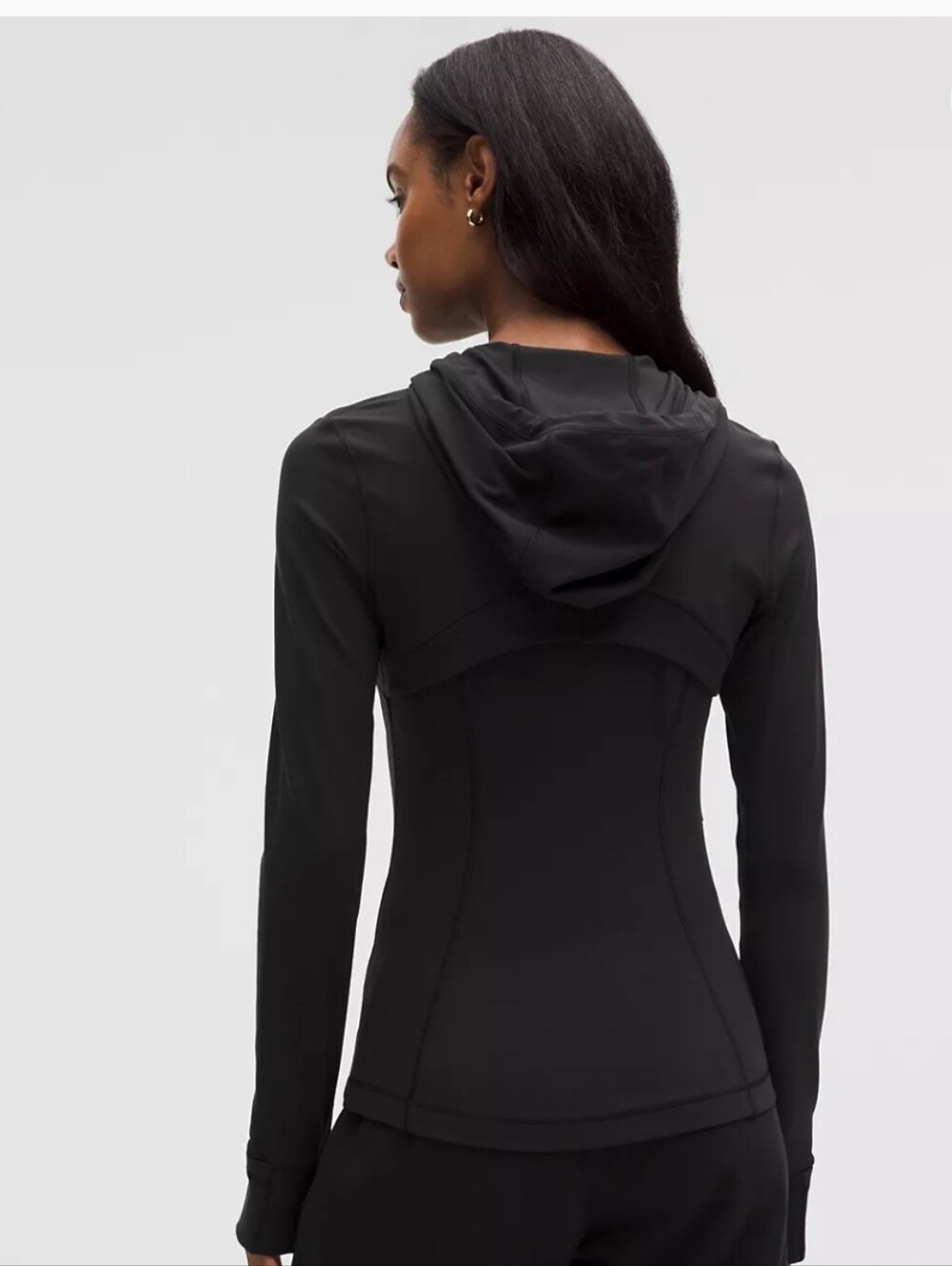 Lululemon Black Define Hooded Zip-Up Jacket Size 10